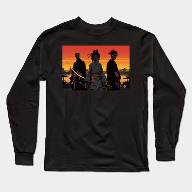 The Chiba Connection Long Sleeve T-Shirt by Afro-Manga